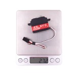 Original Titanium Gear B26CLS Dust Resistant 6KG 0.065Sec Fast Speed Mini Digital Rudder for RC Glider Plane